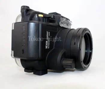 Zemūdens Ūdensizturīgs Korpuss Niršanas Fotokameras soma Soma SONY NEX 5R 5T Nex-5R 5T fit 16-50mm objektīvs, ar Roku Rokturis