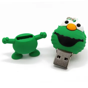 TEKSTA MAN Karikatūra 64GB gudrs klauns USB Flash Drive 4GB 8GB 16GB 32GB Pendrive USB 2.0 Usb stick