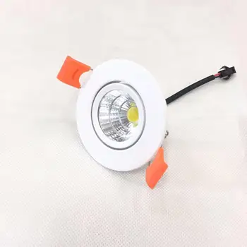 1Stück 3 W LED Mini Einbauleuchte Kārta verstellbarer Vietas Deckenlampe 95-265 V LED-Schrankleuchte