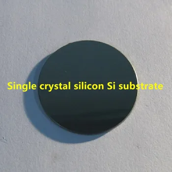 Monokristālu Si substrāta / windows / 2 collu 50.8 x 0.5 mm / double-sided pulēšana / laka / pētniecība