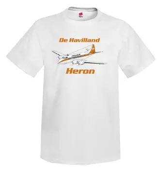 2019 Jaunāko Vīriešu Iespiests T-Krekls Vīriešiem De Havilland Dh-114 Heron Lidmašīna T-Krekls - Ar Personalizētu Jūsu Tee Krekls Krekls