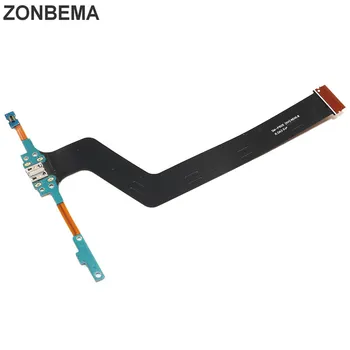 ZONBEMA 10PCS Samsung Galaxy Note 10.1 P600 P601 P605 Cilnes Pro 10.1 T520 T525 USB Lādētāja (Dock Savienotājs Uzlādes Ostas Flex