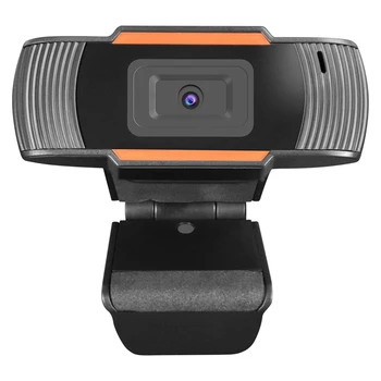 720P HD Webcam Desktop Laptop USB Driveless Web Kamera ar iebūvētu Mikrofonu ļauj veikt videozvanus Tīkla Mācīšanas