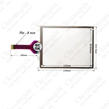 G057-02-1D G057021D G057-02 G05702 G057-01 Gunze Aizstāt Touch Screen Panelis Sākotnējā HMI, PLC Digitizer