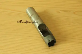 Griešanas mirst ādas puncher Caurumu Blīvi Punch Cutter Set instrumentu pieciem Āboliņš 10 mm S91