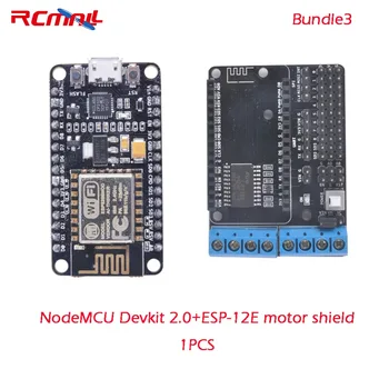 RCmall NodeMCU Devkit 2.0 CP2102 IIC SPI par Apple MAC OS/ESP-12E Mehānisko Vairogu Valdes L293DD par ESP8266 FZ1505 FZ1690