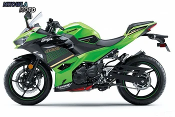 Motociklu, Lai ninja400 2019 zaļā Pilns Komplekts Decal Uzlīmes Dekoratīvās Aizsargs