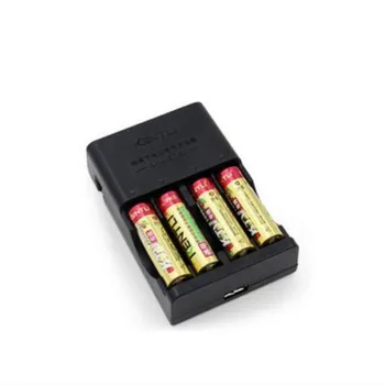 Spēcīgs un labāko 4gab KENTLI 1,5 V AA PK5 2800mWh uzlādējams litija li-ion baterijas batterie+ 4 slots ātri aa aaa lādētāju