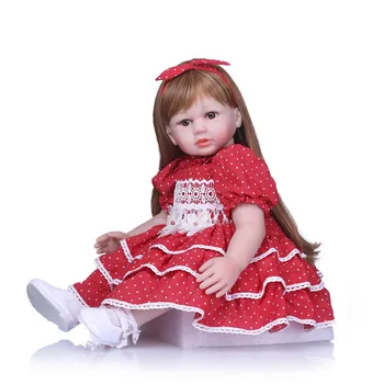 Bebes atdzimis NPK lelles rotaļlietas meitenēm 58cm vinila silikona atdzimis bērnu lelle dzīvs baby toddler princese lelles bērniem dāvanu