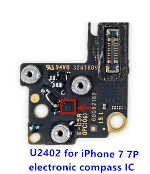 10pcs U2402 iPhone 7 7plus elektroniskais kompass 36X E4B iPhone 6S 6SP G-Sensors, Žiroskops ic