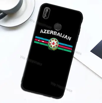 Azerbaidžānas Karoga Gadījumā Xiaomi Redmi Piezīme 9 7 8 Pro 9S 8T 9.A 9.C Mi, Ņemiet vērā, 10 Lite A3 POCO X3 F2 Pro