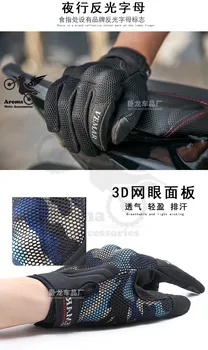 3 krāsas, motociklu aizsargātu sacīkšu motociklu cimdi motokrosa handglove par honda kawasaki suzuki yamaha KTM netīrumiem pit bike cimdu