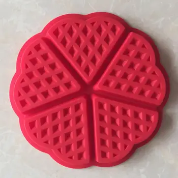 DIY Silikona Vafeļu Pelējuma Maker Pannas Mikroviļņu Maizes Cepumu Kūka, Kēkss, Bakeware Gatavošanas Rīki, Virtuves Piederumi Piederumi