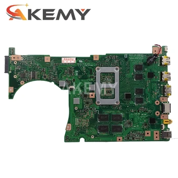 Akemy Q551LB Laptopmother kuģa Asus Q551L Q551LB Q551LN pamatplate (mainboard) testi7-5500U 4GB/RAM GT940M/2GB