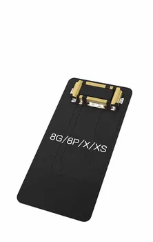 Jyrkior 4gab/Set Qianli iPhone 6/6P/7/7P/8/8P/X/XS Mainboard Akumulatoru Apkope Sprādzes DC Barošanas Tests Kabeļa Savienotājs