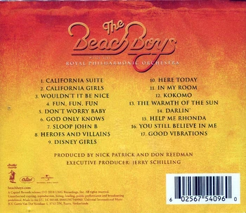 Beach Boys ar Karalisko Filharmonijas Orķestri / Beach Boys ar Karalisko Filharmonijas Orķestri (CD)