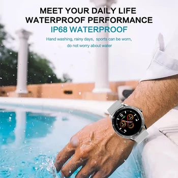 Smart Skatīties Bluetooth Zvanu Ūdensizturīgs Sporta Smartwatch Fitnesa Uzskaites un Veselības Uzraudzības Ilgstošu Akumulatora