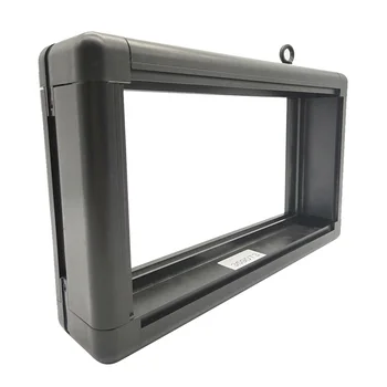 3590T3 Black Led Ekrānu Rāmis 35x90x1.0x6000mm Alumīnija Profils