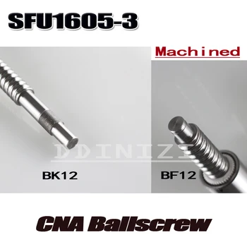 3sets SBR16 sliedēm+3 ballscrews RM1204+3sets BK/BF10 +3 uzmavas
