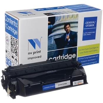Saderīgs kasetni NV drukāt cf280x/ce505x black HP LJ 400 M401, 400 M425