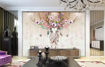 Custom tapetes sienām, 3D Sienas Tapetes Dzīvojamā Istabā, Guļamistabā, dzīvnieku Foto sienas sienas 3d stereoscope 2020