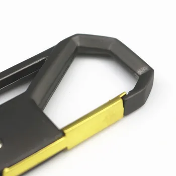 3D Metāla Automašīnu Atslēgu, Gredzenu Keychain Atslēgu Turētājs Logo Modes SsangYong Actyon Turismo Ssang Yong Rodius Emblēmu Auto Piederumi