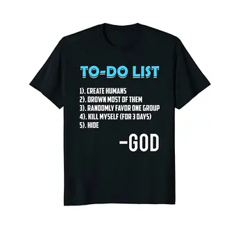 2019 Modes Karstā pārdošanas Dieva, Lai Sarakstā Ateisms T-Krekls | Smieklīgi Ateists, Krekli, t-veida krekls