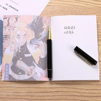 Anime Demon Slayer Maza Grāmatiņa Studentu Notepad Ikmēneša Nedēļas Dienas Plānotājs Studiju Darbu Memo Spilventiņi Programma Kancelejas Preces