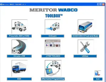 Bezmaksas piegāde 2019 Meritor Wabco Toolbox 12.8+Kreka [neierobežotu instalēt]