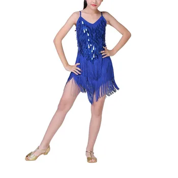 Meitenes Latīņamerikas Deju Apģērbu Tango Dejas Bērniem Meitene Pasaku Kleitas Kostīmu Meiteņu Drēbes