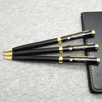 Ziemassvētku dienā personalizētas dāvanas metāla custom pildspalvas ar jūsu logo un mākslas 100gab veicināšanas dāvanas jaungada dāvanu, dod priekšroku