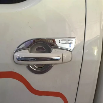 WELKINRY auto auto segums Foton Tunland FT-500 2012 2013 2016 2017 2018 2019 ABS hromēti ārējie durvju kausa bļodā apdare