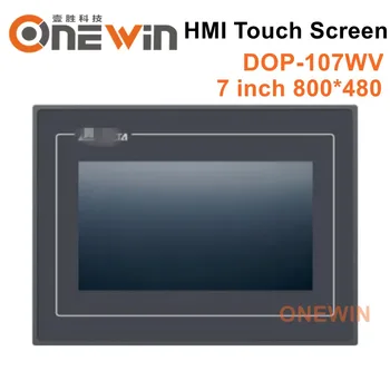 Delta DOP-107WV HMI touch ekrāna 7 collu 800*480 Cilvēka un Mašīnas Saskarne Displejs