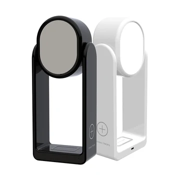 QI bezvadu lādētāju LED Galda lampu, spoguli un bezvadu lādēšanas Aplauzums spogulis fast charger Galda Smart Touch 5W mobilā tālruņa lādētājs