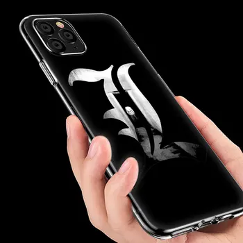Karstā Anime Death Note L Lawliet Mīksta Silikona Case for Apple iPhone 11 Pro XS Max X XR 6s 6 7 8 Plus 5 5s SE Modes Vāciņu