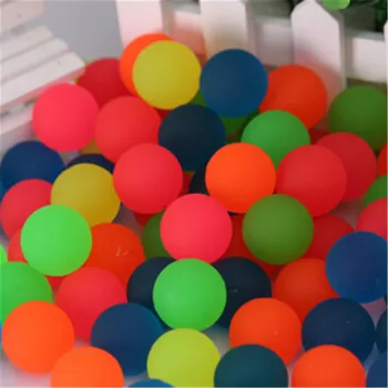 10pcs/daudz Mājdzīvniekiem Rotaļlietas Krāsainu Bumbu Veselīgs Bumbu, Gumijas Āra Rotaļlietas Bērniem Elastīgs Žonglē Lekt Bumbiņas 27mm