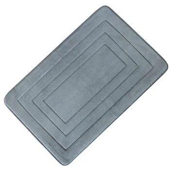 Tīrtoņa krāsu sponge grīdas paklājs ūdens absorbējošu neslīdošs PVC vannas apakšas guļamistaba bay logu dzīvojamā istaba studiju ieejas pad LB61018