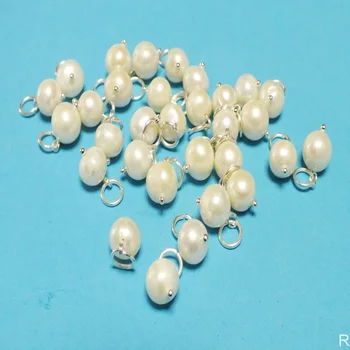 Vairumtirdzniecības 200PCS 10mm Balta AA+ Kvalitātes Zaudēt Kārtas saldūdens pērles, krelles vilināt chrams