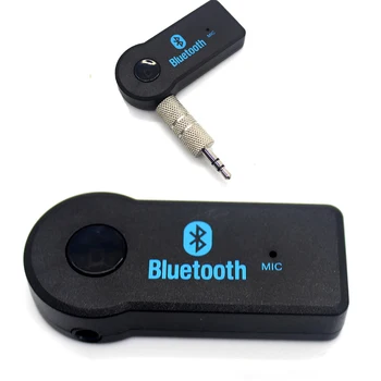Bezvadu Bluetooth Auto Uztvērējs 4.0 Adapteris 3,5 mm Jack Audio Raidītāju Brīvroku Tālruņa Zvanu AUX Mūzikas Uztvērēju Mājas TV MP3