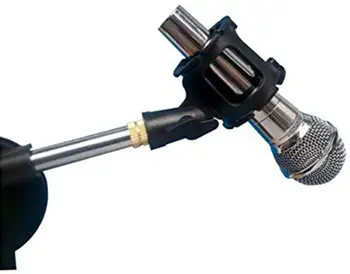 Pārnēsājamo Mikrofonu Šoks Mount Klipu Turētājs, Rokas Kondensatora Mikrofons 25-38mm