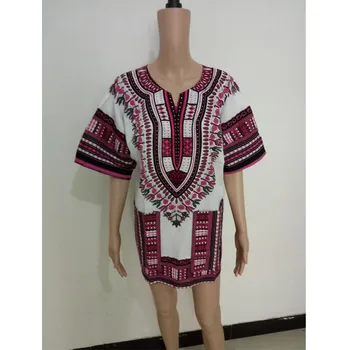 Dashiki Vīriešu Tradicionālo Āfrikas Apģērba Izdrukāt Dashiki Topi Modes Dizaina Āfrikas Bazin Riche Drēbes, T-krekls, Kleita Sievietēm