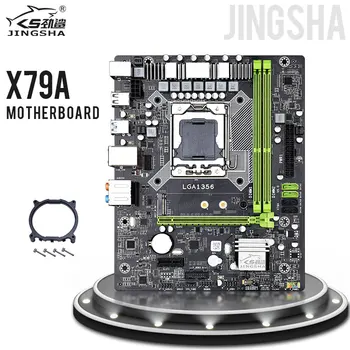 X79A 1356 LGA mātesplate atbalsta REG ECC servera, atmiņas un xeon Procesors LGA1356