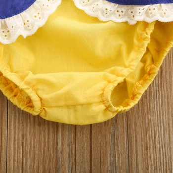 0-3 GADI Baby Toddler Meitenes Romper Zīdaiņu Apaļā Apkakle bez Piedurknēm Multi-krāsu Bodysuit, Bowknot Apģērbu Dekorēšana