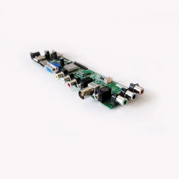 Fit B140XW01 V0/V1/V2/V3/V5 uzlabot AV VGA USB DVB 3663 TV ciparu 40 pin LVDS ekrāns 1366*768 LCD Kontrolieris valdes DIY Komplektu