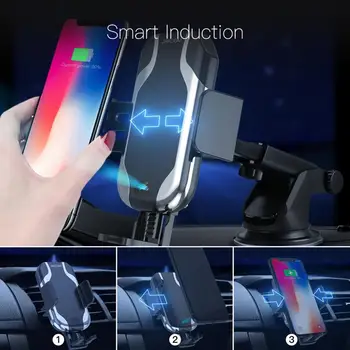 JAKCOM CH2 Smart Bezvadu Automašīnas Lādētājs Mount Turētājs Jaunāka, nekā x 12 pro lādētāju gourde 7 tālruņa turētājs airpo akumulatora palija