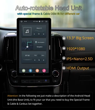 1920*1080 Ownice Android 10.0 par forPeugeot 408. - 2016. gada Auto Radio Auto Multivides Video, Audio head Unit 13.3