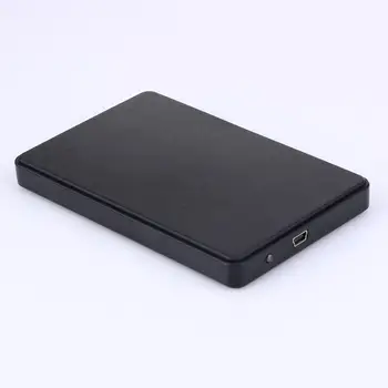 Augstas Kvalitātes Slim Portable 2.5 HDD Kameras USB 2.0 Ārējais Cietais Disks Cas