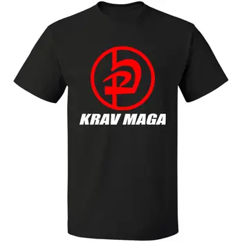 KRAV MAGA Amerikāņu Izraēlas Cīņas Artser Vīriešu Melns T-krekls, S-3XL Bezmaksas Piegāde Druka T Kreklu Modes Īsām Piedurknēm