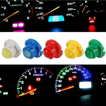 10x T4.7 LED SMD Automašīnu Klastera Gabarīti, Paneļa Balta, Ledus Zila, Sarkana, Rozā Zaļš Sarkans Instrumentu Panelis Gaismas Neo Ķīlis Spuldzes