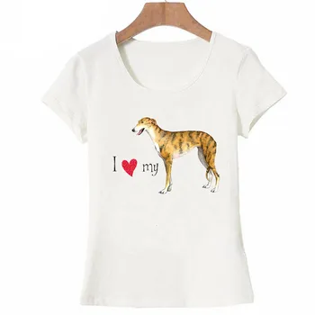 Es Mīlu savu Draugu, Kurts T-Krekls vasaras modes Sieviešu t-krekls gaismas tintes stila Suns gadījuma pirmslaulību Topi Gudrs sieviešu t-veida